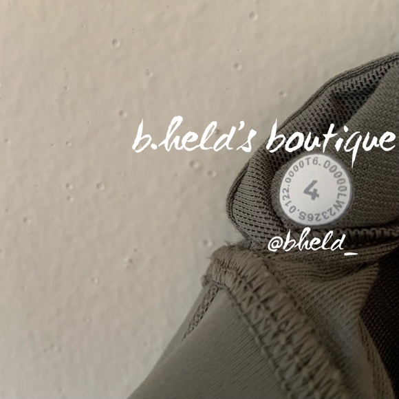 lululemon Energy Bra in Grey Sage Green Neutral Size 4 Brand New NWT - Picture 11 of 12